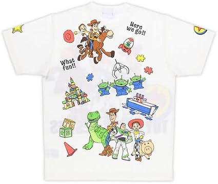 Amazon トイストーリー Tシャツ 白 S M L Ll ベスティーズシリーズ 東京ディズニーリゾート限定 ディズニー グッズ お土産 M Tシャツ カットソー 通販