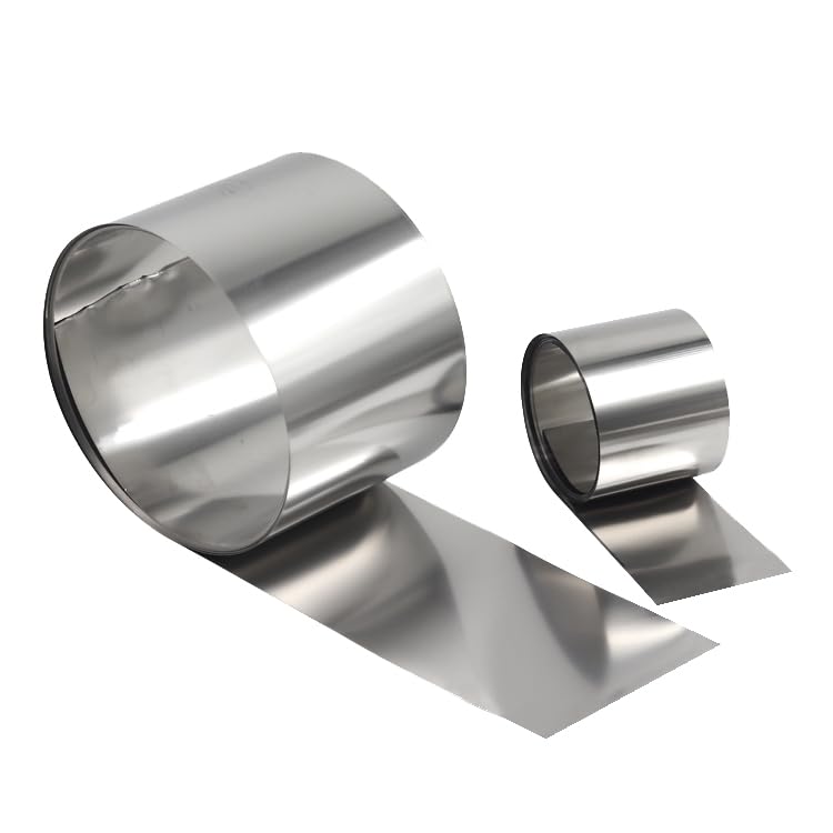 Aluminum foil Lithium Button Battery Positive Current Collector，for lab Research (Dual-Sided Polished 20um * 200mm 4kg roll)