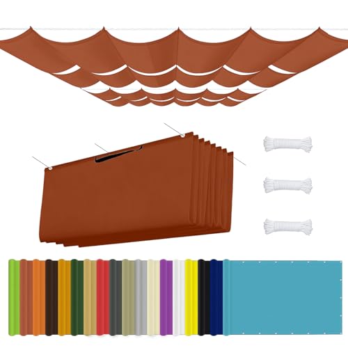 Ondulation rétractable haut de gamme rouge rouille en polyester PES - 2