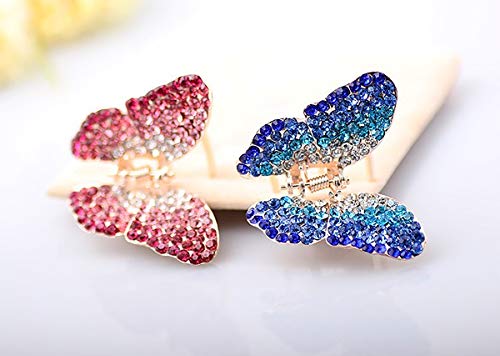 Fodattm - Molletta per capelli in lega di strass a...