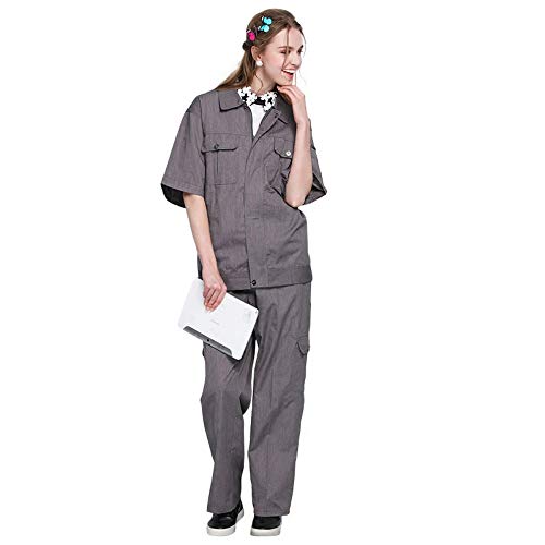 LVFEIER Anti-Radiation Maternity Women Work Suit Protection Shield Clothes (Metal Fiber ion) Grey