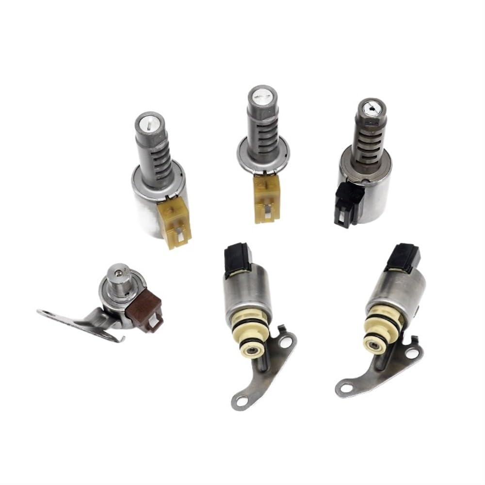 Wxnlbb U540e 6Pcs/Set ,U540 Transmission Valve Body Solenoid Kit Compatible With Toyota Vios Paseo Serion Terios 2002-2009