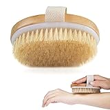 【Piel perfecta】Nuestro cepillo de ducha es perfecto para fregar. Exfolia y rejuvenece la piel para una limpieza definitiva. cepillo exfoliante corporal en seco Es una herramienta imprescindible para la exfoliación corporal.