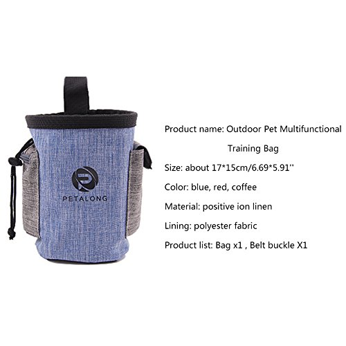 TAWFIT Sue Supply Dog Treat Formazione della Borsa...