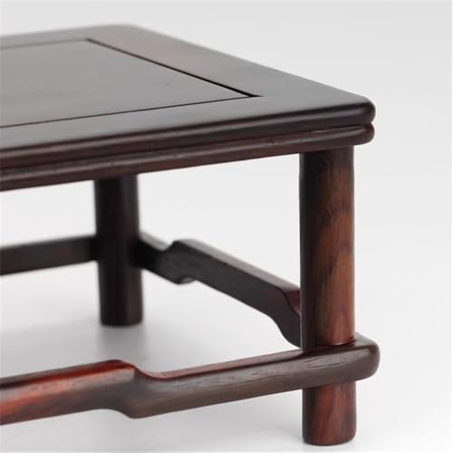 Base de bonsaï en bois rectangulaire 23 cm pour protéger vos meubles