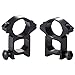 TACwolf Scope Rings, 4 Pack 1 Inch High Profile Scope Mounts for Picatinny Weaver Rail