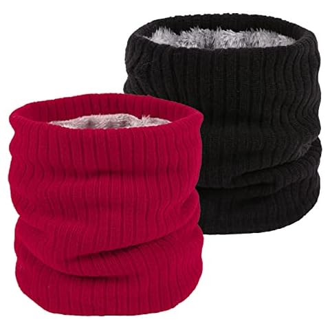 lifwimner Fleece Infinity Snood Scarf Cover