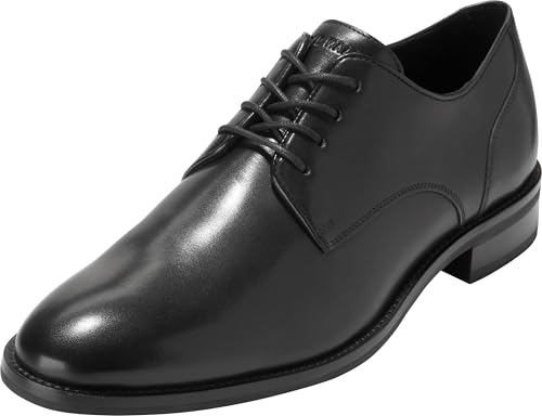 Cole Haan Men's Lenox Hill Plain Toe Oxfords, Black/Black/Black, 10.5-M US