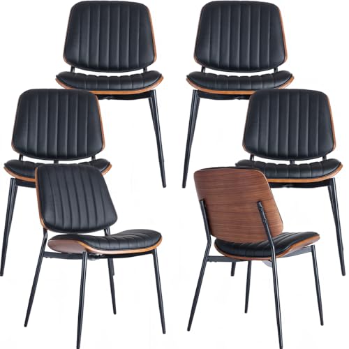 ODUSE-DAILY Mid Century Modern Dining Chairs Set of 6,