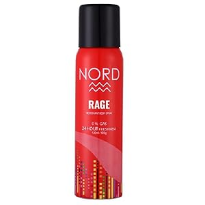NORD – Rage Perfume Body Spray for Men 120 ml (Pack of 1)