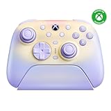Commandes de niveau professionnel - Comprend un D-pad circulaire, 2 boutons arrière de niveau professionnel, des gâchettes L4 et R4 réactives, une prise audio 3,5 mm et une station de recharge sans fil intégrée. Taux de rafraîchissement pouvant atteindre 1 000 Hz et contrôle des mouvements sur 6 axes sur PC. Personnalisez les boutons, les sticks, les gâchettes, les vibrations et les profils à l'aide des logiciels 8BitDo Ultimate Software X et Ultimate Software V2 Mobile.