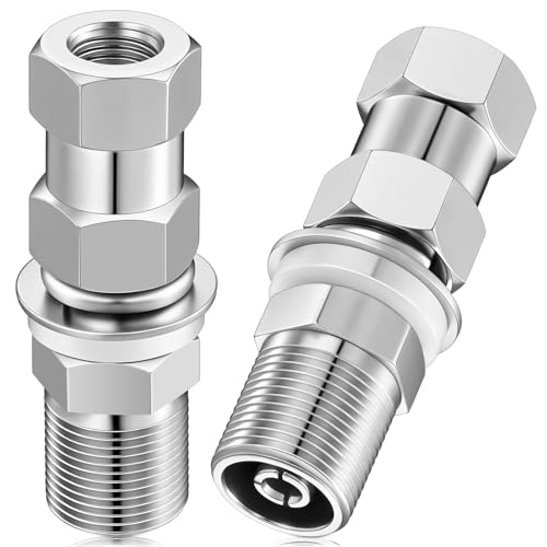 Blulu 1 Pack Heavy Duty Cb Antenna So-239 Stud Mount Radio Antenna Standard 3/8 x 24 Threaded Cb Radio Accessories for 1/2