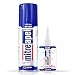 MITREAPEL Super CA Glue (0.90 oz.) with Spray Adhesive Activator (3.40 fl oz.) - Crazy Craft Glue for Wood, Plastic, Metal, Leather, Ceramic - Cyanoacrylate Glue for Crafting and Building (1 Pack)