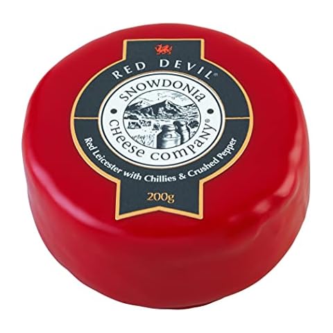 Snowdonia Red Devil Red Leicester with Chilli Cover