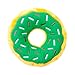 ZippyPaws Donutz Squeaky Plush No-Stuffing Dog Toy (Mint Chip)