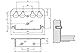 Mprofi MT® 2er-Set Bettverbinder - Bettbeschlag Einhängebeschlag - Höhenverstellbar Für Mittelbalken Und Lattenrost Halter - Bettbeschläge - Mittelbalkenverbinder - Bettwinkel Stahl Verzinkt KR/1