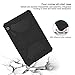 Foluu Compatible with Huawei MediaPad T5 10 Case, Heavy Duty Silicone+Hard PC Bumper Full-Body Protective Shockproof Cover with Kickstand for MediaPad T5 10 10.1 inch 2018 (Black)
