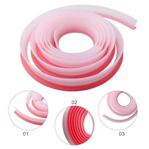 Seuil de douche en silicone souple de 200cm pour séparation sec humide
