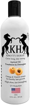 Knotty Horse Apricot Oil Detangler 12 oz