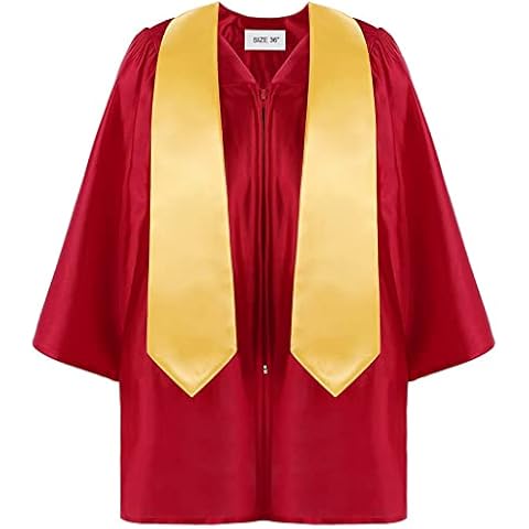 Clothes for Junior Girls With 2022 Unisex Tassel Preschool Set Girls And 2-12 Cap Years Sash For Child Size Gown Graduation Boys Kindergarten Graduation Girls Tops Tees & Shirts (Red, 10-12 Years) Cover