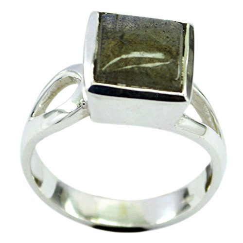 Bague labradorite véritable pour femme à porter au quotidien