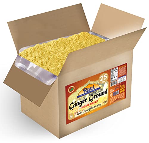 Rani Ginger (Adarak) Powder Ground, Spice 28oz (1.75lbs) 800g PET Jar ~ All Natural | Vegan | Gluten Friendly | NON-GMO | Kosher | Indian Origin