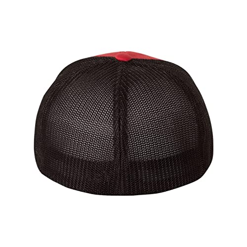 Image of Flexfit Two-Tone Stretch Mesh Fitted Cap Hat
