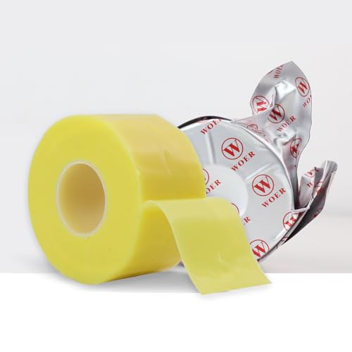 Image of Intelligent Temperature Sensitive Color Changing Insulation Tape 16.4ft Self-Adhesive Waterproof and Heat-Resistant for Power Lines, Cable Terminations Self Fusing Silicone RV Roof Tape