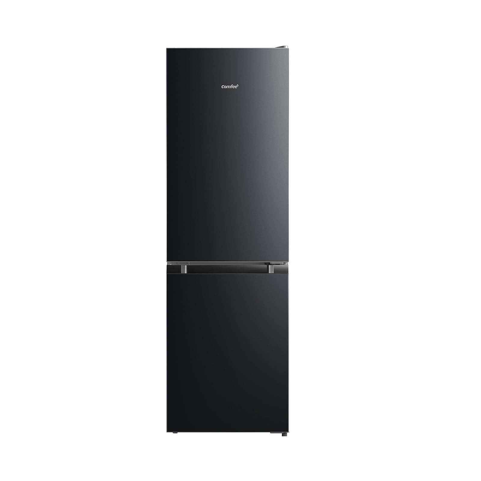 Comfee' RCB169DK2(E) Refrigerador con Congelador/Altura 150 cm/Low Frost/Temperatura Ajustable del Refrigerador/Luz LED/195 kWh/año/115L Refrigerador/59L Congelador/Negro