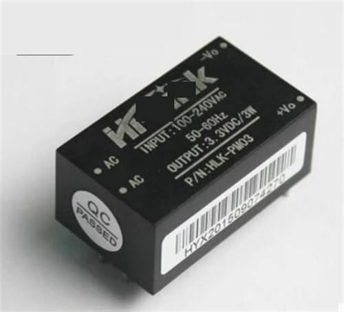 Convertidor HLK-PM03 evita cortes de energia en microcontroladores con su salida estable de 3,3V