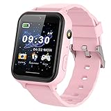 PTHTECHUS Kids Smart Watch Toys - Boys and Girls Smart Watch with Game Music MP3 Player Video HD Sel