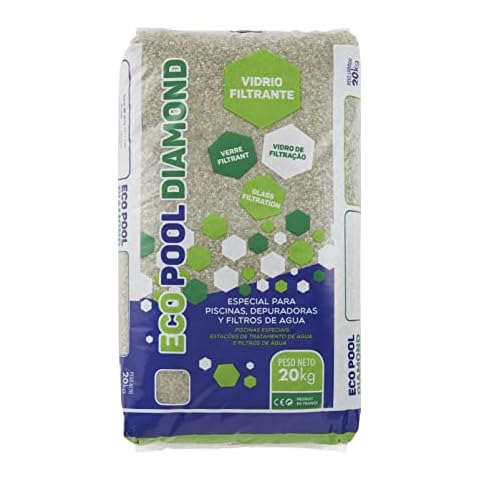 ECO POOL DIAMOND Vidrio Ecológico para Filtros de Piscinas Cover