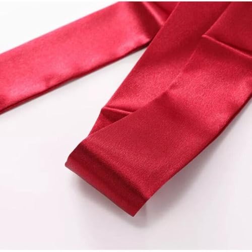 Wide Waistband Silk Scarf Clothing Decoration Satin Sash Casual Satin Polyester Bridal Waist Belt Women(Beige)2