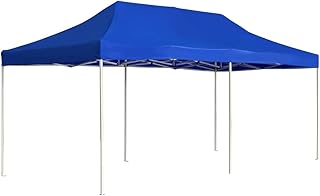 MUSEVANE Gazebo Professionale Pieghevole Alluminio 6x3 m Blu