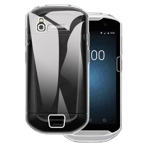OAGELIM �P�[�X Zebra TC51 �Ƃ̌݊������� Case �ϏՌ�TPU�\�t�g�t���L�V�u���W�F���ی�d�b�J�o�[ �σX�N���b�`���~���^���[���x���̑ϗ��� (�N���A)