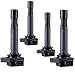 ECCPP Pack of 4 Ignition Coil for Honda Civic /Pilot/Ridgeline/ for Acura EL / MDX/for Saturn Vue Part Numbers UF-400 C1460 UF512 UF307 2001 2002 2003 2004 2005 2006 2007 2008 2009 Pilot Ridgeline MDX Vue 3.5L 3.7L V6