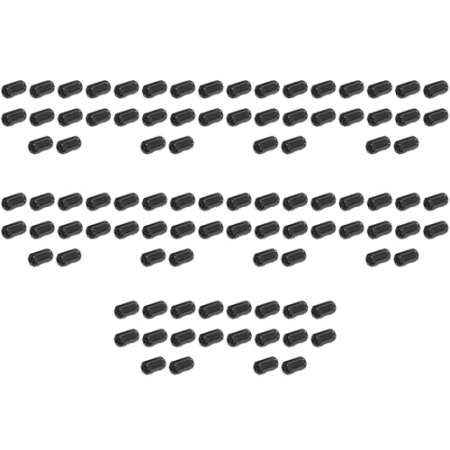 Mauedest Ferrit-Clip 7mm 100 Stück Schwarz