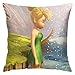 Tinker Bell and the Pirate Fairy TinkerBell Funda de almohada Funda de almohada Funda de almohada Funda de cojín decorativa Funda de cojín Protector para dormitorio/sala de estar/sala/sofá 18x18 pulga