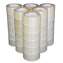 36 Rolls - 2 INCH x 110 Yards 330 ft Clear Carton Sealing Packing Package Tape 2 MIL