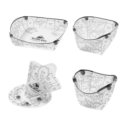 Image of Laroal 4-Piece Portable Camping Tableware Set – Ultra-Light Folding Bowl, Water Cup, Dinner Plate, and Coffee Drip Filter – Multi-Purpose Outdoor Tableware, Easy Carrying