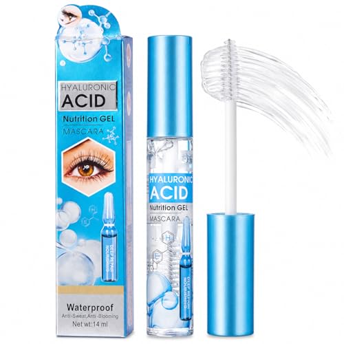 Image of Clear Mascara for Eyelashes and Eyebrows, Mascara Primer, 2-in-1 Lash & Eyebrow Gel Clear, Lightweight Eyelash Primer for Natural Definition, No-Clump Transparent Finish, Lash Primer