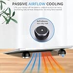 Laptop Cooling Pad, Magnetic Laptop Cooling Pad for Home Work Office - Image 6