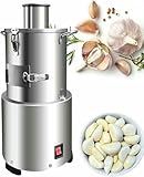 IYUESQ Elektrische Knoblauchschälmaschine, 200 W, Edelstahl, gewerbliche Knoblauchschälmaschine für Restaurants, Grillläden, Kantinen, Hotels ()