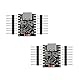 ALAMSCN 2 Stück ESP32-C3 Entwicklungsboard ESP32 Mini ESP32-C3 Modul 160 MHz Lauffrequenz 2,4 GHz Unterstützt