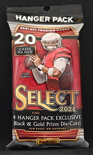 Panini America Inc 2021 Panini Select Football Hanger Pack - 20 Trading Cards #TOP28