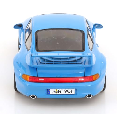 Porsche 911 (993) GT2 1996 Ruedas BBS Azul Claro 1:18 miniatura 5