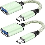 Compatibilidad Universal: El adaptador USB C a USB 3.0 es compatible con dispositivos USB-C que admiten OTG, p. MacBook Pro, MacBook, Galaxy S10 + / S10 / S9 / S8, HUAWEI P30 / P20 / P20 Pro / Mate 20 pro / Mate 10 Pro / P10, Nexus 5X / 6P y más dispositivos USB Tipo-C.