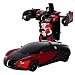 Produktbild DonLucancy Spielzeugauto Kinder RC Fernbedienung Roboter Spielzeug Elektroauto Modell Transformieren Transformieren Bugatti Rambo Carwith Fernbedienung