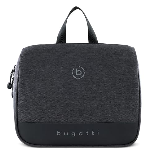 Trousse de toilette haut de gamme Bugatti Universum au design noir intemporel