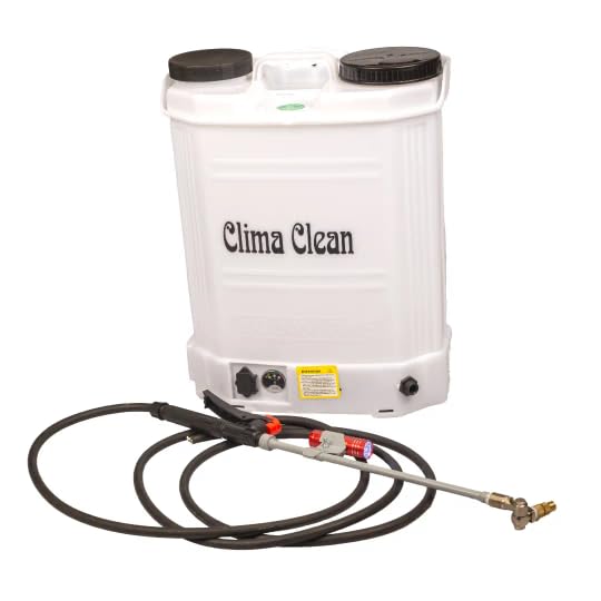 Portable CoilJet Coil Cleaner Efficient Condenser & Evaporator Cleaning 10-Foot Coiled Hose